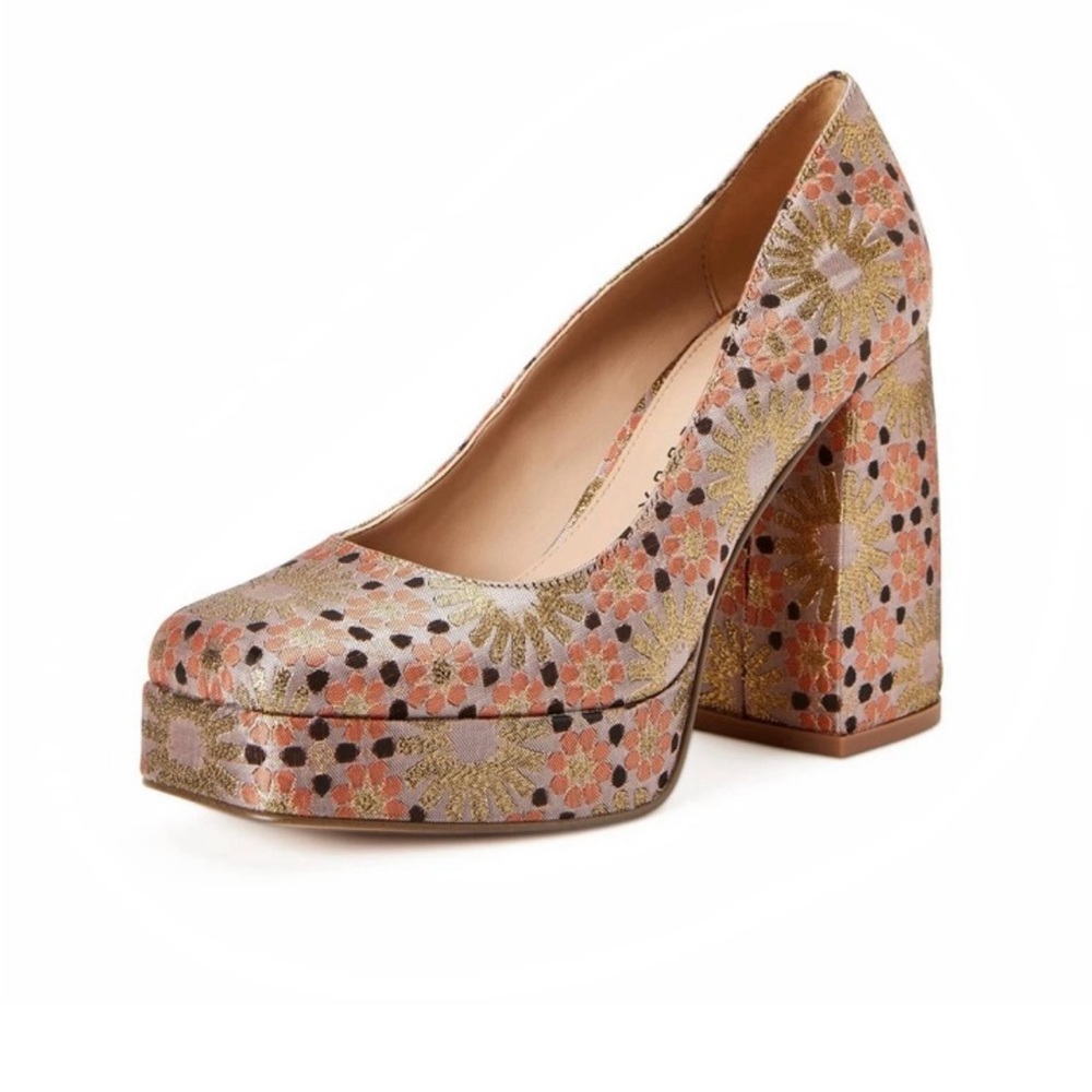 Katy Perry Collections Floral Platform Heels